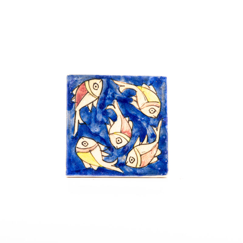 Square terracotta tile - Size: <b>10 cm</b> - Image 9