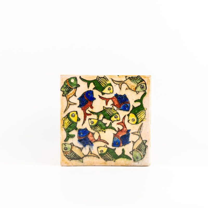 Piastrella in terracotta quadrata - Dimensione: <b>10 cm</b> - immagine 8