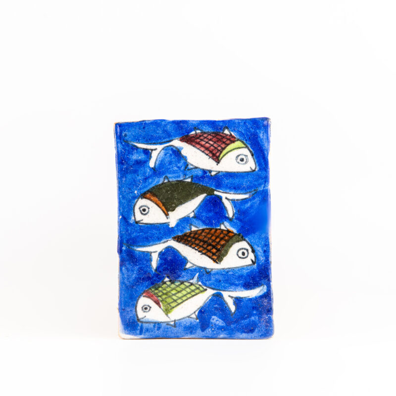 Rectangular handmade terracotta tile -  <b>10x15 cm</b> - Image 5