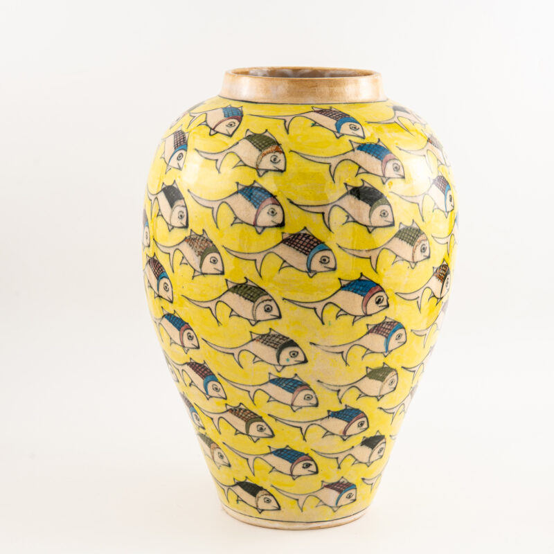 Vaso bombato - Dimensione: <b>h 39cm d 27cm</b> - immagine 3