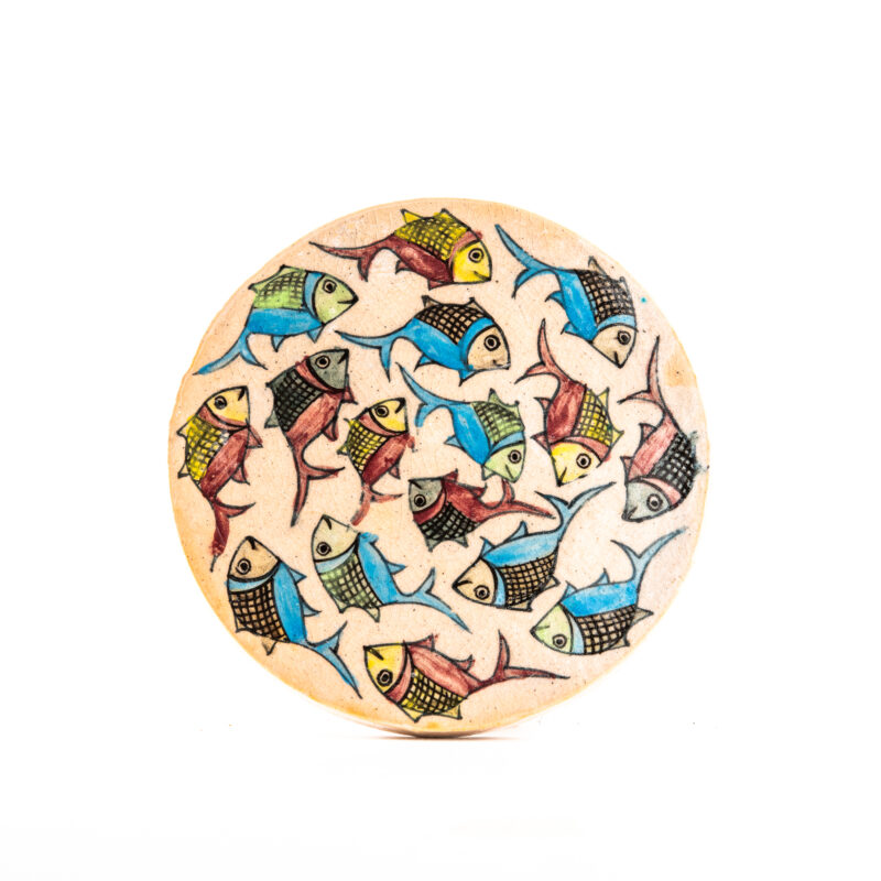 Piastrella in terracotta tonda -  <b>20 cm</b> - immagine 5