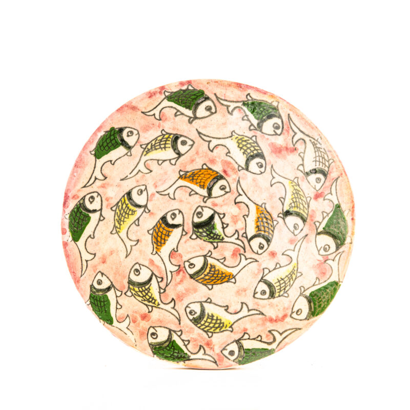 Piastrella in terracotta tonda -  <b>25 cm</b> - immagine 3