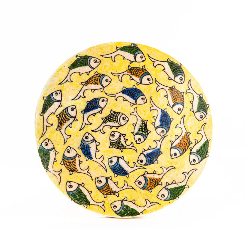 Piastrella in terracotta tonda -  <b>30 cm</b> - immagine 2