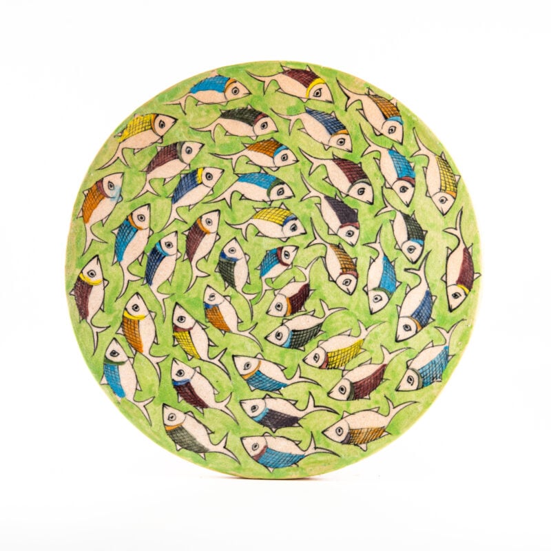 Piastrella in terracotta tonda -  <b> 40 cm</b> - immagine 2