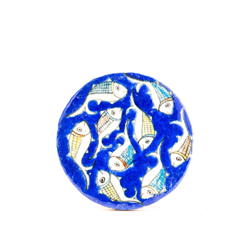 Piastrella in terracotta tonda -  <b>15 cm</b> - immagine 3